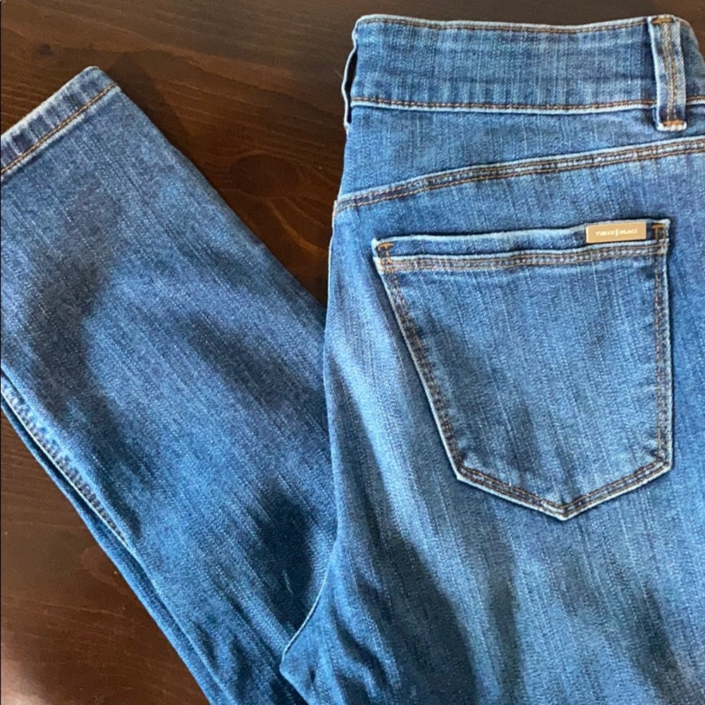 White House Black Market Distressed Jeans